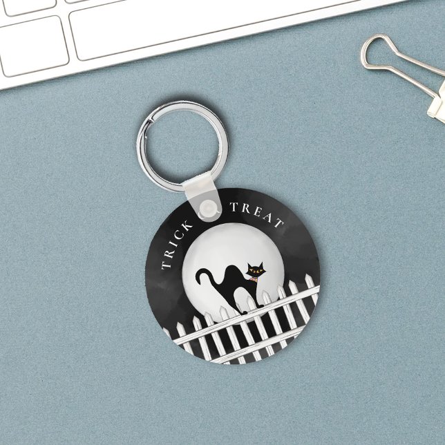 Halloween-Trick oder Behandlung einer Beängstigend Schlüsselanhänger (Trick or treat cute halloween keychain)