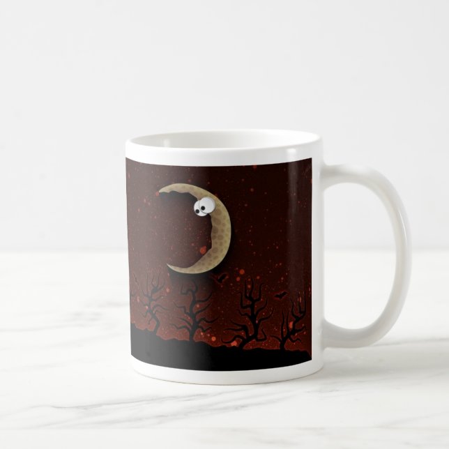 Halloween: Trick oder Leckerei? (Rot) Tasse (Rechts)