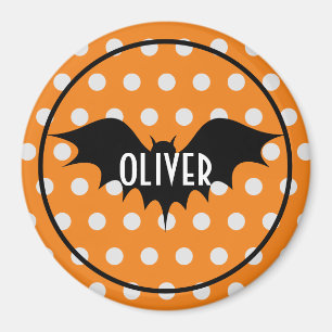 Halloween-Trick oder personalisierte Monogramm beh Magnet