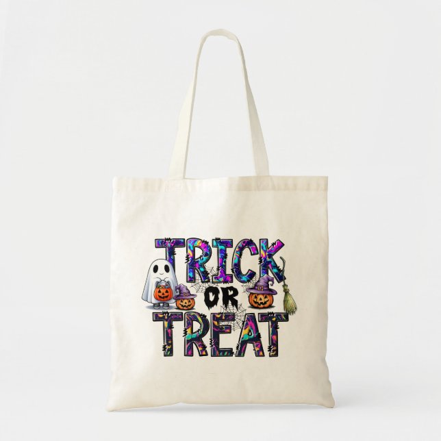Halloween Trick oder Treat Bag Tragetasche (Vorne)
