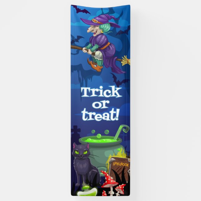 Halloween - Trick oder Treat Banner (Vertikal)