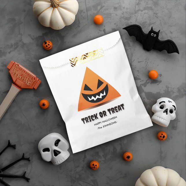 Halloween Trick oder Treat - Beängstigendes Gesich Geschenktütchen (Von Creator hochgeladen)