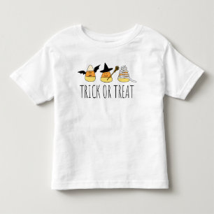 Halloween Trick oder Treat Candy Corn Kleinkind T-shirt