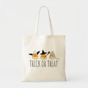 Halloween Trick oder Treat Candy Corn Tragetasche