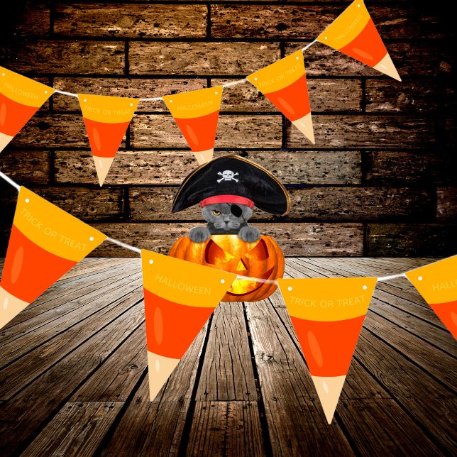 Halloween Trick oder Treat Candy Corn Wimpelkette (Von Creator hochgeladen)