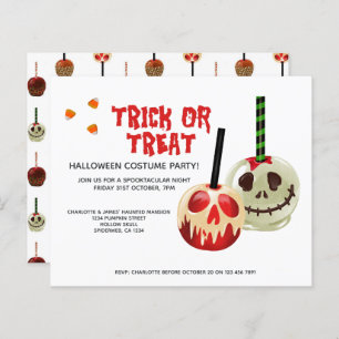 Halloween Trick oder Treat Candy Skull
