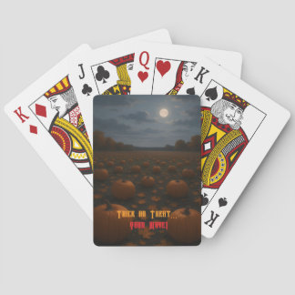Halloween Trick oder Treat Classic Playing Cards Spielkarten