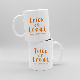 Halloween Trick oder Treat Coffee Tasse