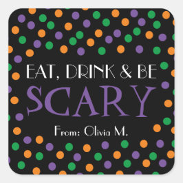 Halloween Trick oder Treat Favor Sticker