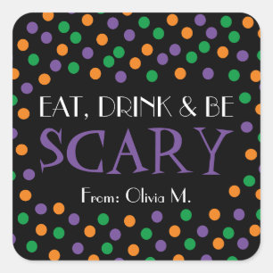 Halloween Trick oder Treat Favor Sticker