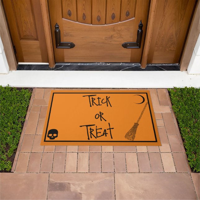 Halloween Trick oder Treat Fußmatte (Außenbereich)