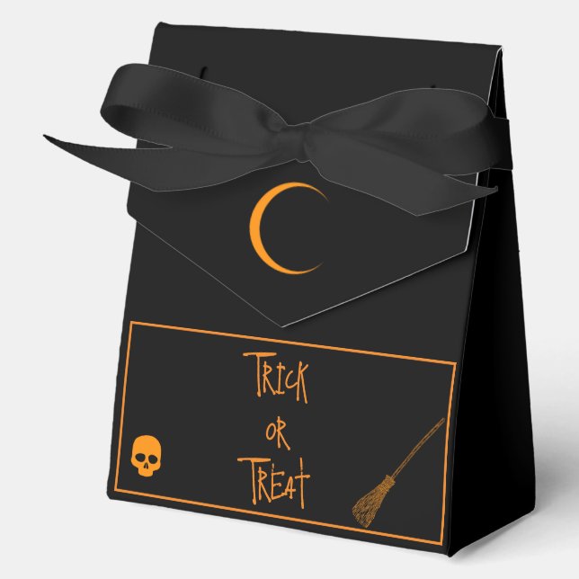 Halloween Trick oder Treat Geschenkschachtel (Vorderseite)