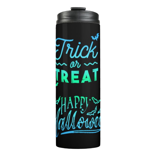 Halloween Trick oder Treat Halloween Thermosbecher (Vorderseite)