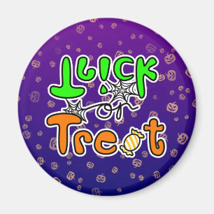 Halloween Trick oder Treat Magnet