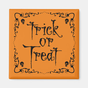 Halloween Trick oder Treat Magnet