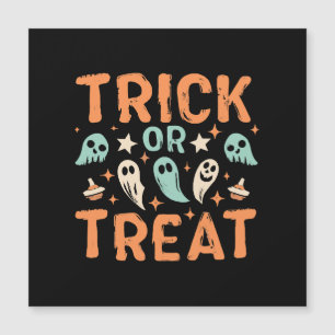 Halloween Trick oder Treat Magnetkarte