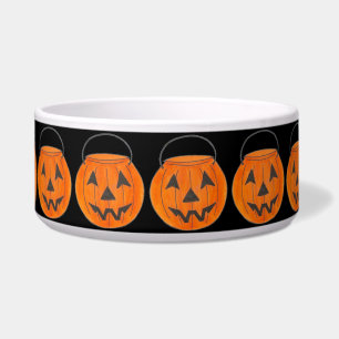 Halloween Trick oder Treat Orange Pumpkin Carving Napf