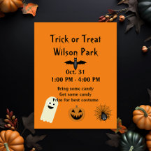 Halloween Trick oder Treat Party