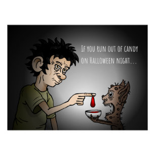 Halloween Trick oder Treat Poster