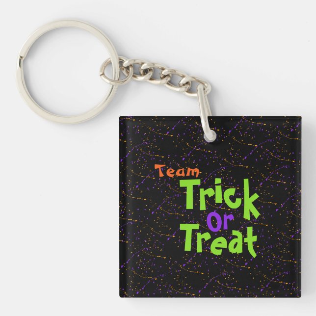 Halloween / Trick oder Treat / Schlüsselanhänger (Vorderseite)