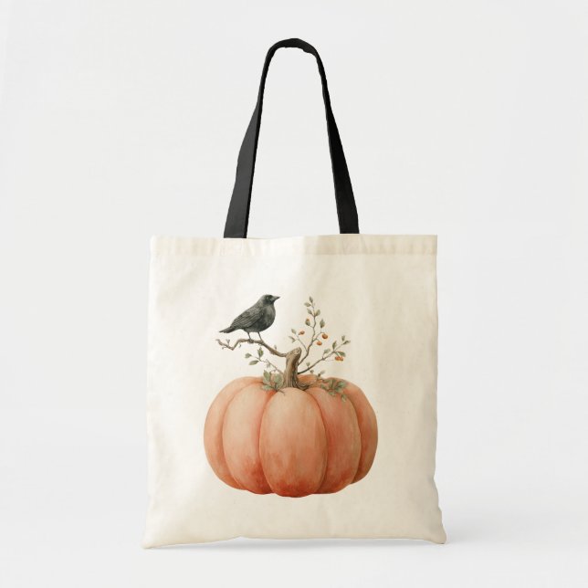 Halloween Trick oder Treat Shoulder Tote Bag Tragetasche (Vorne)