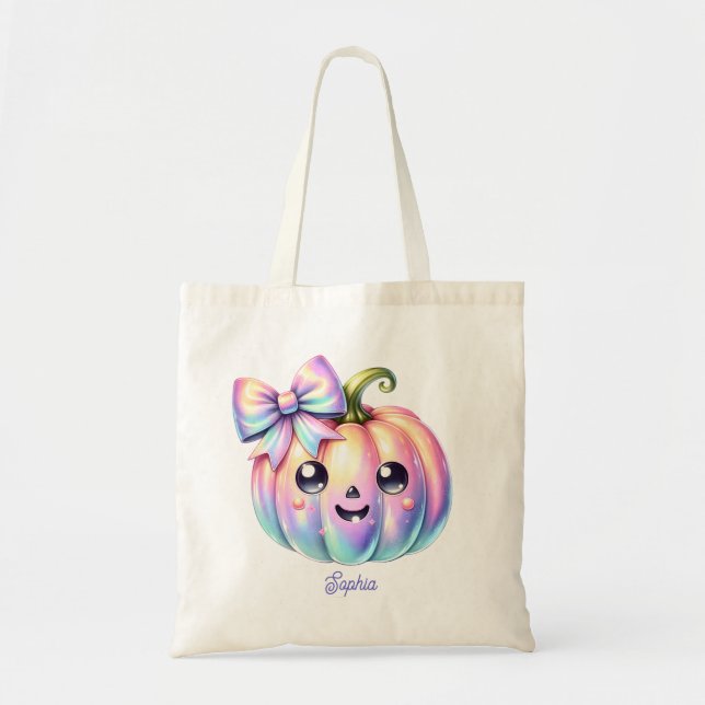 Halloween Trick oder Treat Shoulder Tote Bag Tragetasche (Vorne)