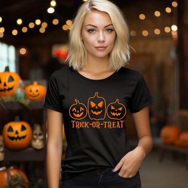 Halloween Trick oder Treat T - Shirt (Von Creator hochgeladen)