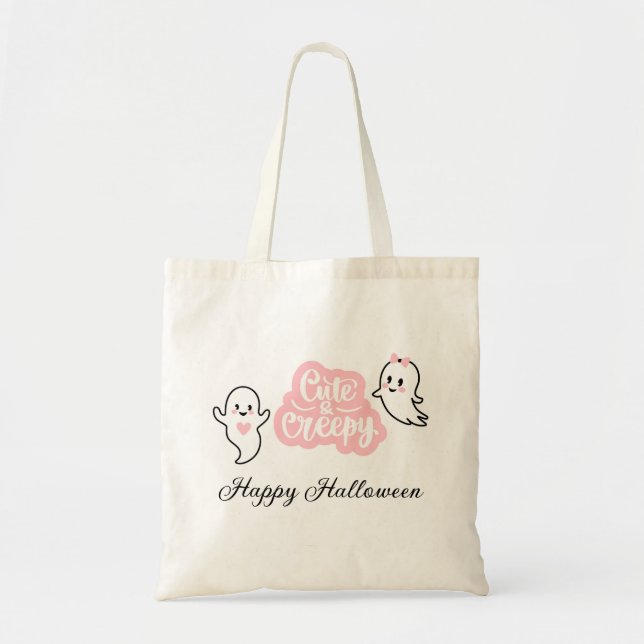 Halloween Trick oder Treat Tote Bag Tragetasche (Vorne)