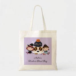 Halloween Trick oder Treat Tote Bag Tragetasche