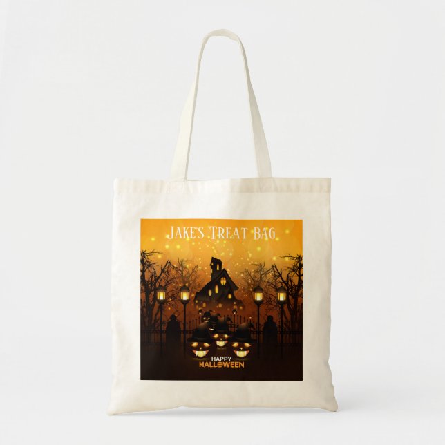 Halloween Trick oder Treat Tote Bag Tragetasche (Vorne)