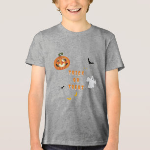 Halloween Trick oder Treat Tri-Blend Shirt