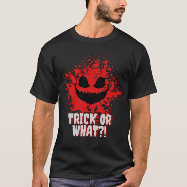 Halloween-Trick T-Shirt (Vorderseite)