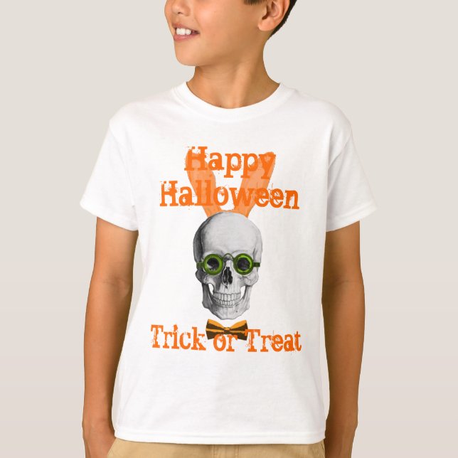 Halloween-Trick T-Shirt (Vorderseite)