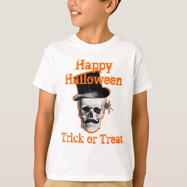 Halloween-Trick T-Shirt (Vorderseite)