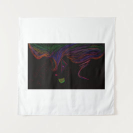 Halloween Trickster Spirit Tapestry Wandteppich