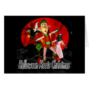 Halloween trifft Weihnachten - den Elf, der weg
