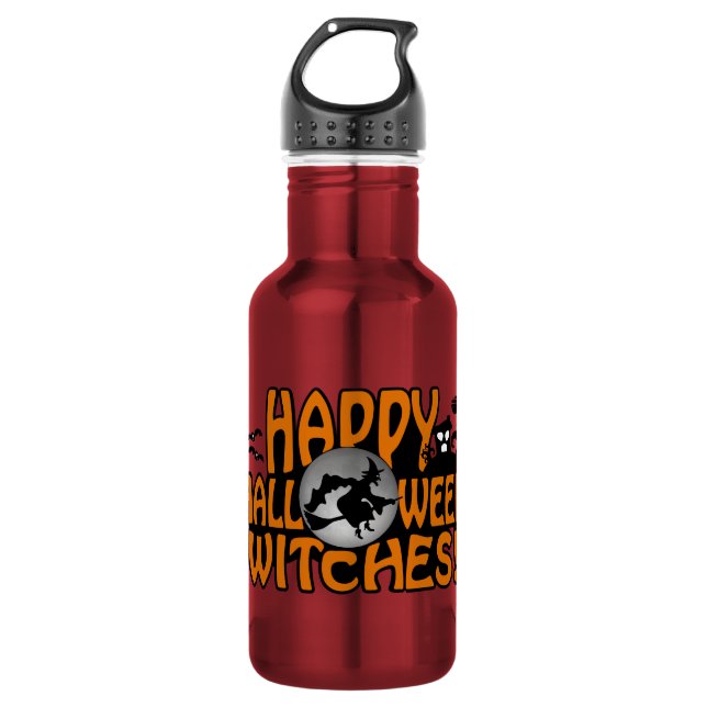 Halloween Trinkflasche (Vorderseite)