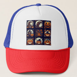 Halloween Trucker Hat Truckerkappe