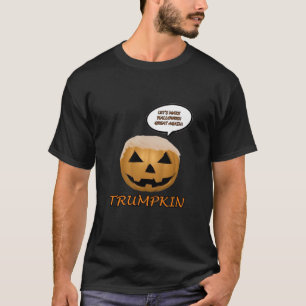 Halloween Trumpkin Angepasst T-Shirt