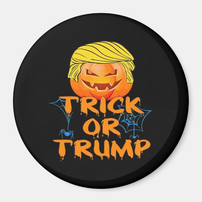 Halloween Trumpkin Classic Magnet (Vorne)