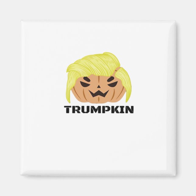 Halloween Trumpkin Classic Magnet (Vorne)