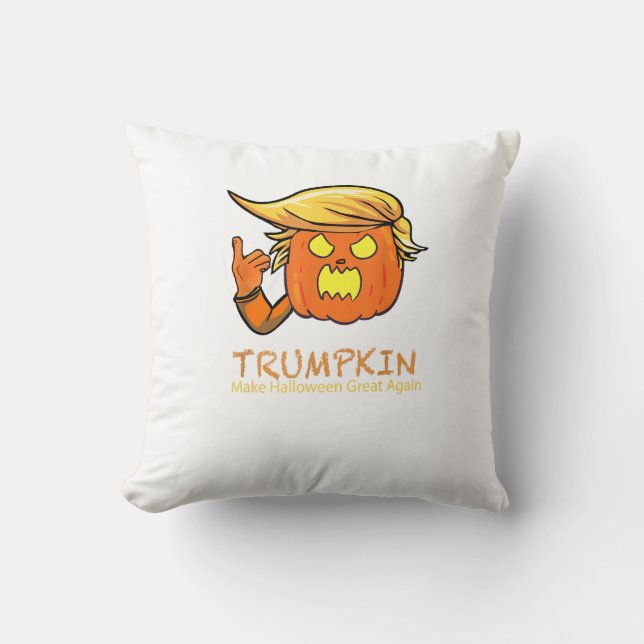 Halloween Trumpkin Funny - Klassisches Kostümdesig Kissen (Vorderseite)