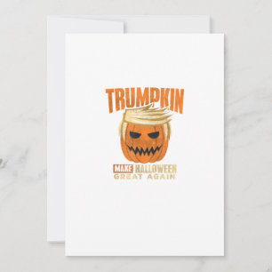 Halloween Trumpkin Funny macht Amerika großartig Feiertagskarte
