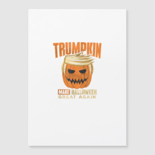 Halloween Trumpkin Funny macht Amerika großartig Magnetkarte