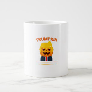 Halloween Trumpkin Funny Pumpkin Halloween Jumbo-Tasse