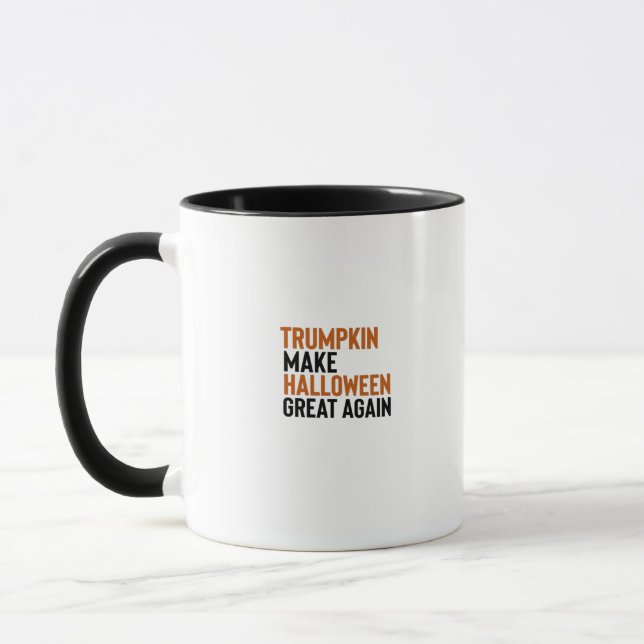 Halloween Trumpkin - Halloween Great Again Fu Tasse (Links)