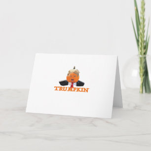 Halloween Trumpkin Karte