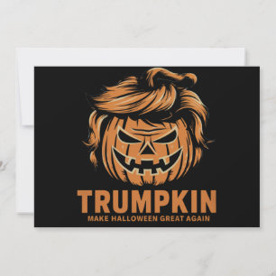 Halloween Trumpkin macht Halloween erneut großarti Einladung