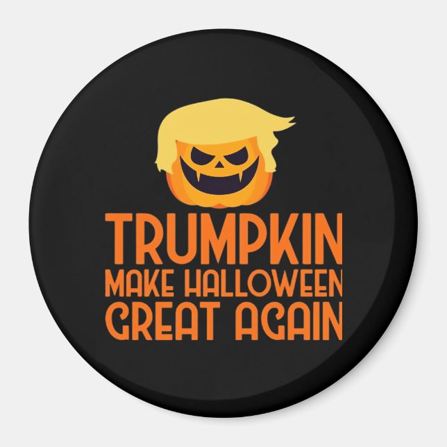 Halloween Trumpkin macht Halloween erneut großarti Magnet (Vorne)