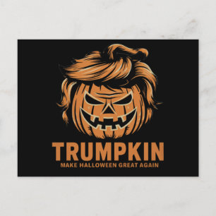 Halloween Trumpkin macht Halloween erneut großarti Postkarte